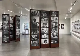 Dayanita Singhen museo mugikorraren instalazioa, Zakir Hussainekin izandako lankidetza aztertzen duena