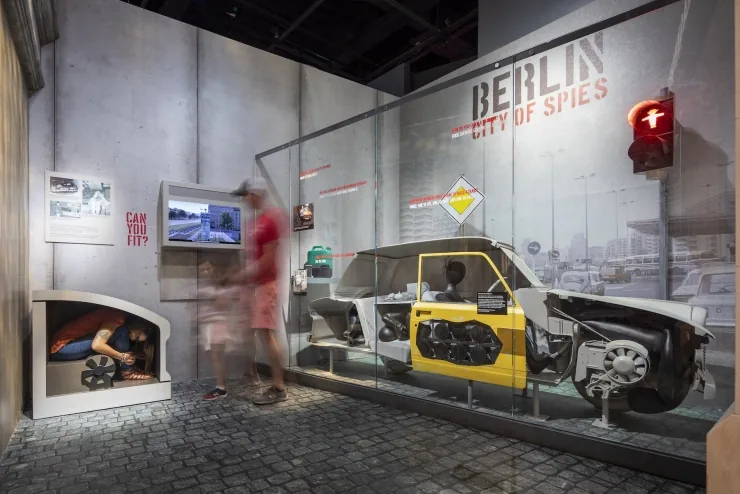 Berlin: City of Spies display in the An Uncertain World gallery