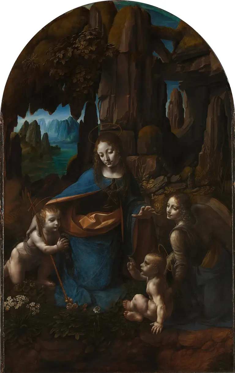 Leonardo da Vinciren The Virgin of the Rocks, National Gallery London