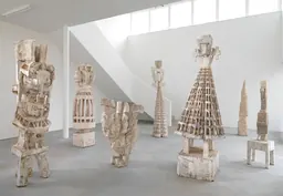 Klaus Hack, studio view, 2009