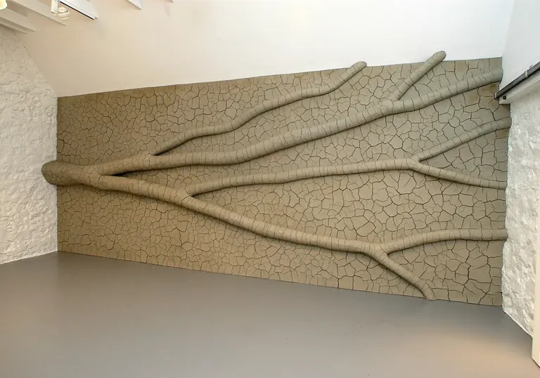 Clay Tree Wall, d’Andy Goldsworthy, a Jupiter Artland