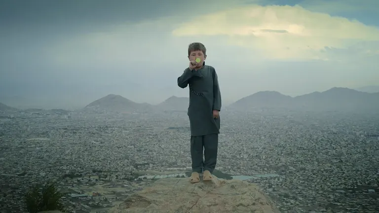 Still from Bow Echo by Aziz Hazara, 2019