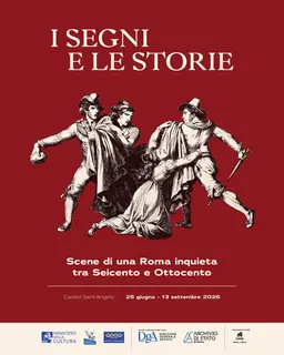 Exposição I segni e le storie no Bastione di San Marco, Castel Sant'Angelo