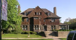 The Charles Lang Freer House in Detroit, the collector's home where he first displayed the Asian and American art that became the Freer Gallery