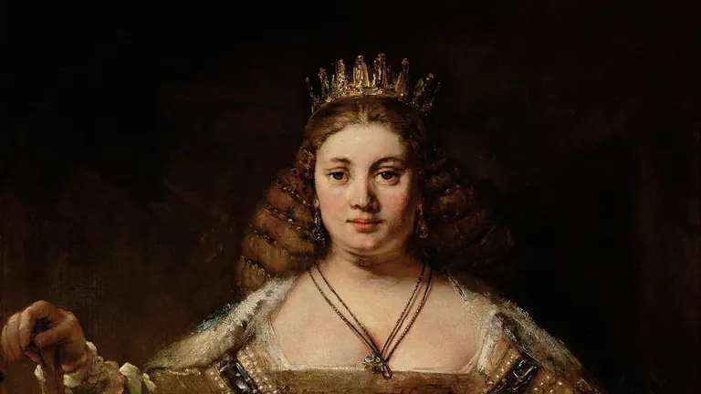 Rembrandt，《Juno》，出自 Armand Hammer Collection