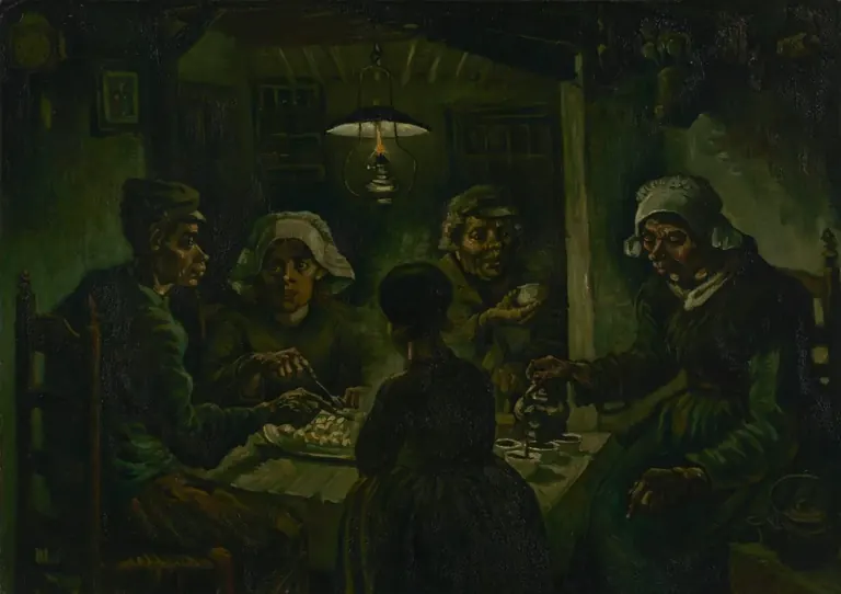 Die Kartoffelesser, Vincent van Gogh, 1885, Van Gogh Museum, Amsterdam