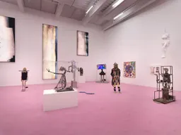 Installation view of 'New Humans: Memories of the Future' at the New Museum