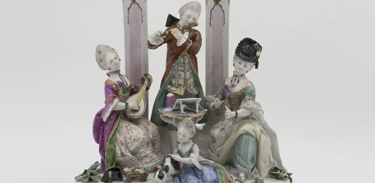 Porcelain from The Worlds of Rococo at the Kunstgewerbemuseum