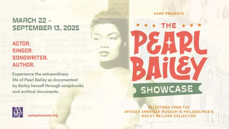 “The Pearl Bailey Showcase”横幅