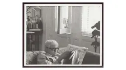 Fotograma de una película de David Hockney, Screen Portraits, en Whitechapel Gallery