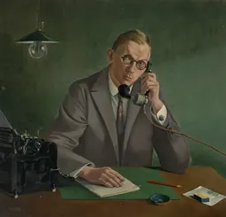 Käthe Hoch, Porträt von Dr. E. Müller-Kamp, 1929