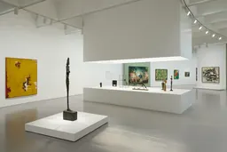 Installation view of Revolutions: Art from the Hirshhorn Collection, 1860–1960