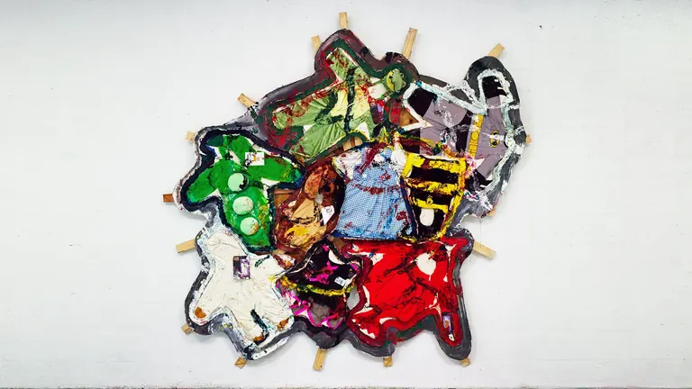 Mike Cloud, assemblage de techniques mixtes, Hammer Projects