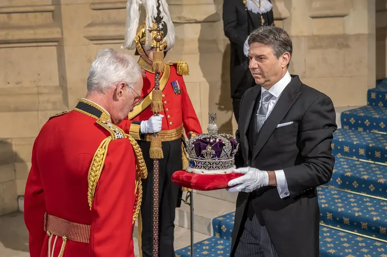 La Corona Imperial de l’Estat, part de les Joies de la Corona a la Torre de Londres