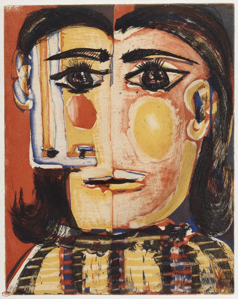 Pablo Picasso, Tête de femme n°5. Portrait de Dora Maar, from the Musée Picasso Paris collection