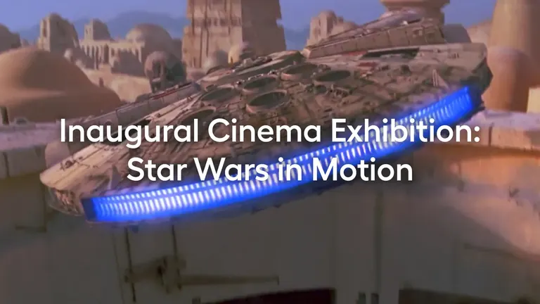 Exposition Star Wars in Motion au Lucas Museum of Narrative Art