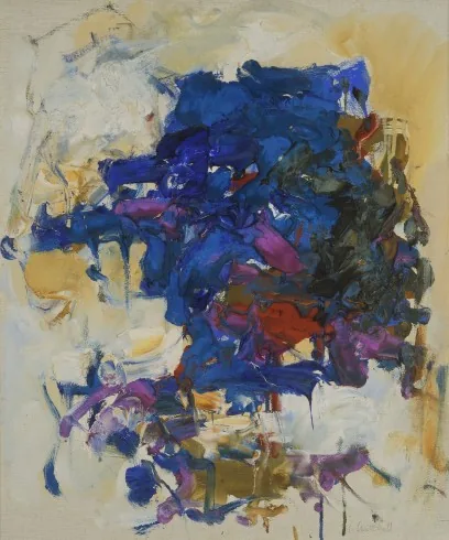 Joan Mitchell, Untitled, 1965, oil and charcoal on canvas