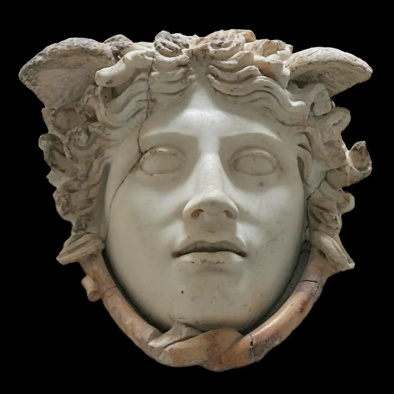 Η Rondanini Medusa, μαρμάρινη ανάγλυφη κεφαλή, στη Glyptothek