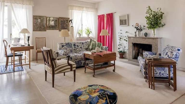La maison d’Anne à Millesgården, intérieur conçu par Josef Frank et Estrid Ericson