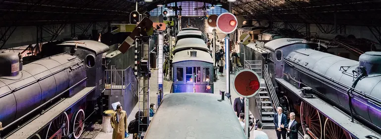 Edifici de transport ferroviari del Museo Nazionale Scienza e Tecnologia