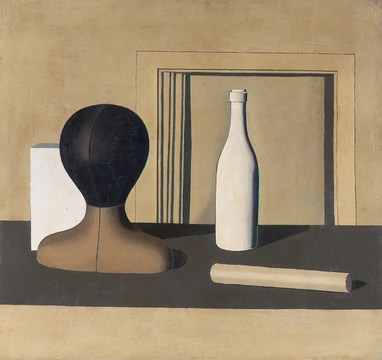 Giorgio Morandi, Grande natura morta metafisica, 1918