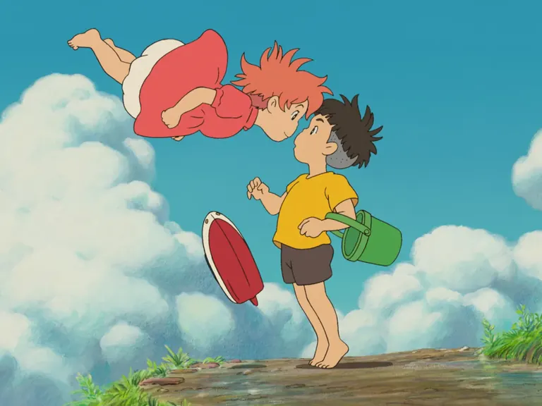 Visuel principal de l’exposition du Studio Ghibli consacrée à Ponyo