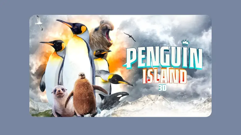 Illa dels pingüins 3D (Penguin Island 3D)