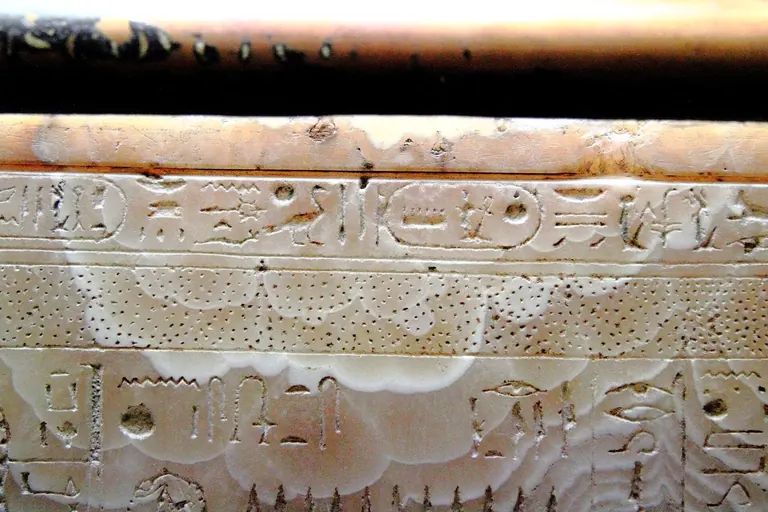 El sarcòfag d'alabastre de Seti I al Sir John Soane's Museum