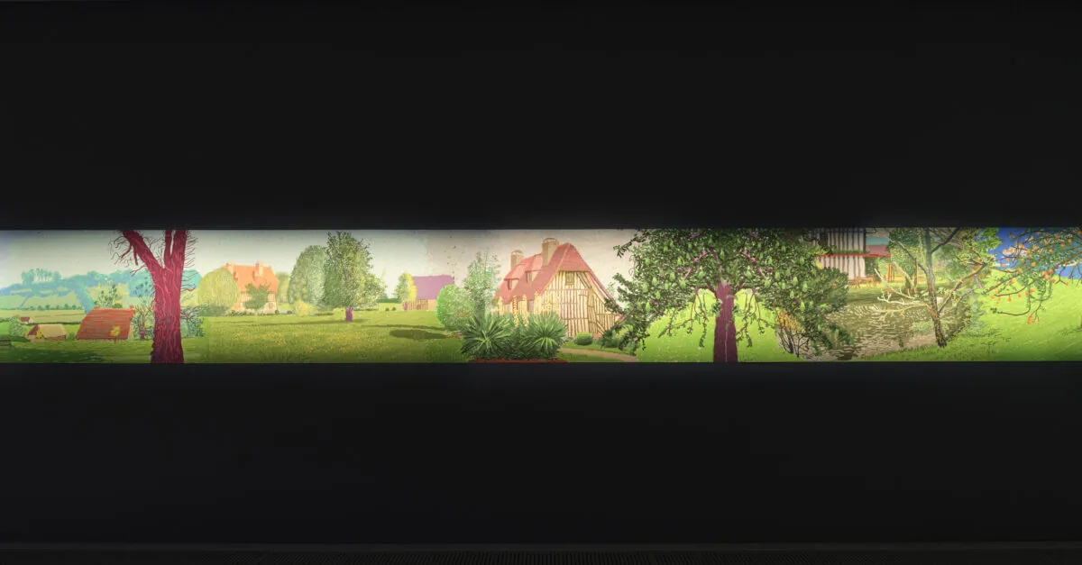 David Hockney: A Year in Normandie and Some Other Thoughts about Painting, installation view, Serpentine North, 2026
