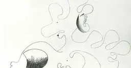 Joan Miró, Untitled (Sense títol), 1930, pencil on Ingres paper