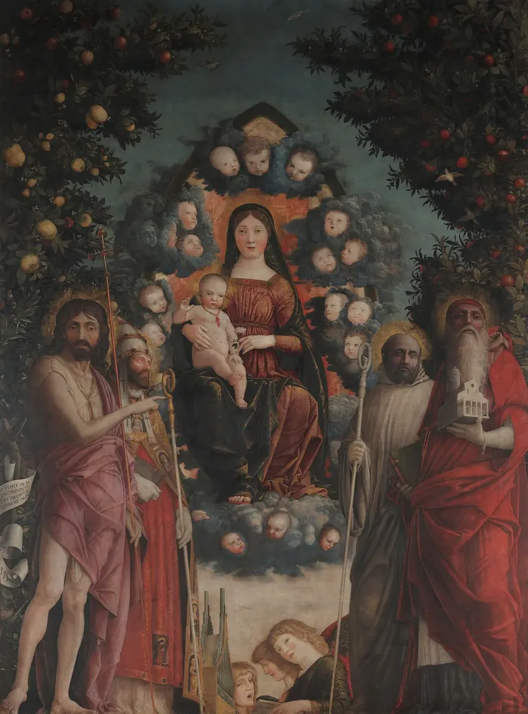 Andrea Mantegna，《Trivulzio Madonna》（1497 年）