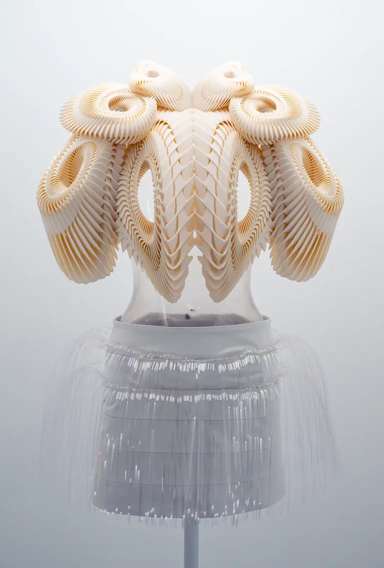 Iris van Herpen 创作的雕塑感高级定制服装