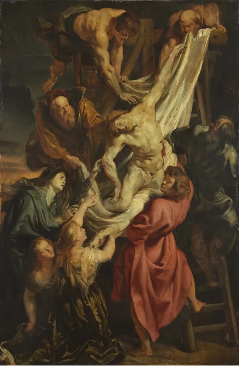 El davallament de la creu, de Peter Paul Rubens, a la Courtauld Gallery