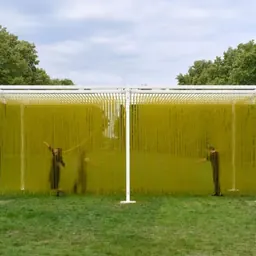 Jesús Rafael Soto: Pénétrable BBL Jaune, escultura cinètica als Kensington Gardens