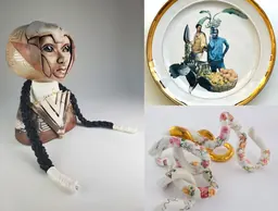 Œuvre en céramique de l’exposition « After the Island: Ornament and Ceramic Practice in the Jamaican Diaspora »