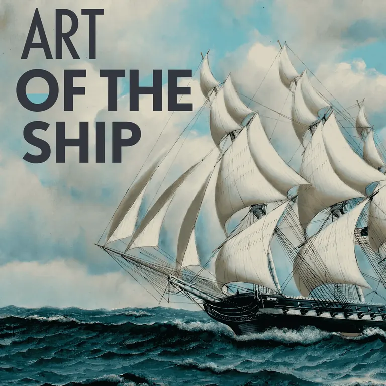 Art of the Ship exhibition artwork at the USS Constitution Museum