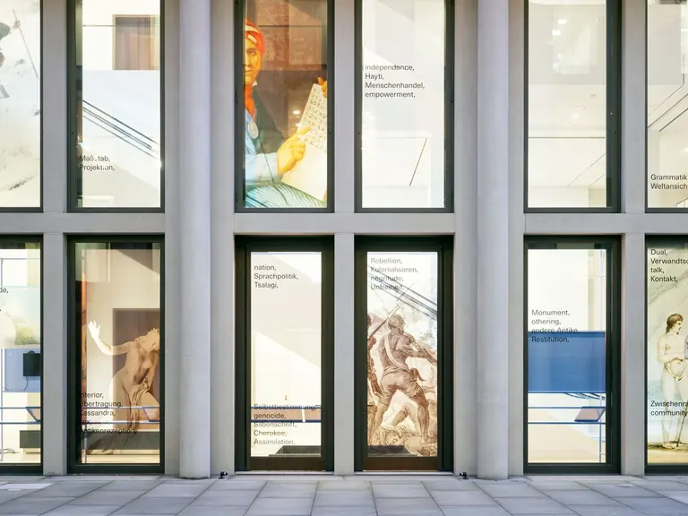 Impressions. The Humboldt Brothers display at the Humboldt Forum
