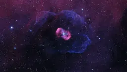 NGC 6164 y NGC 6165, la nebulosa «The Dragon's Egg», imagen de astrofotografía presentada al concurso