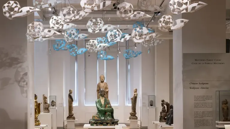 Installation de paysage nuageux de Xiaojing Yan