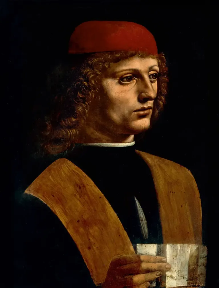 Leonardo da Vinci, Portrait d’un musicien