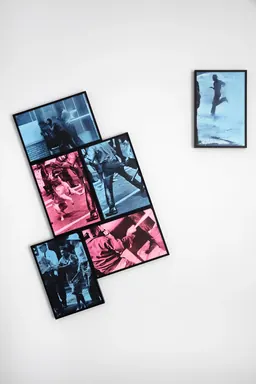 Carrie Mae Weems, Blues and Pinks 3, 2020, archival inkjet prints in six parts