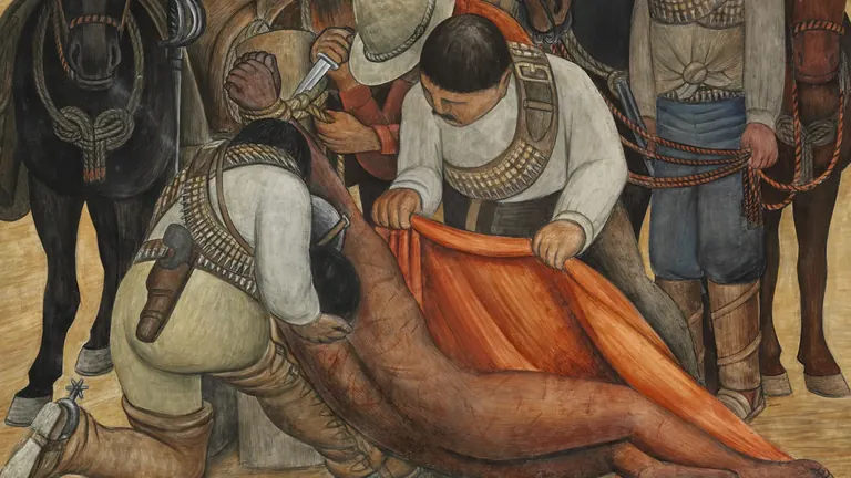 Fresque de Diego Rivera au Philadelphia Museum of Art