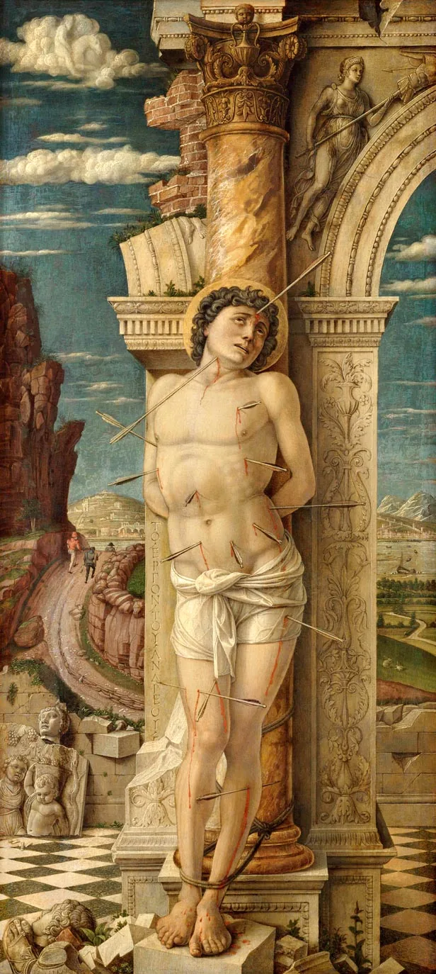 Andrea Mantegna, Saint Sebastian, Ca' d'Oro, Venècia