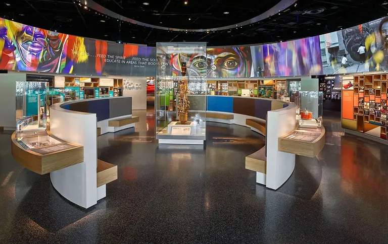 The circular Cultural Expressions gallery at NMAAHC