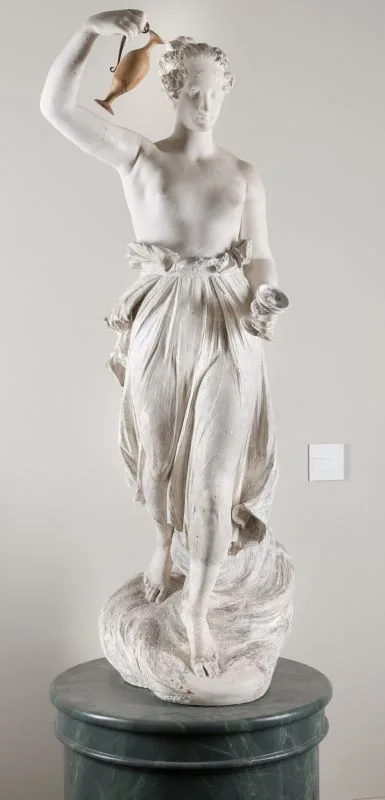 Antonio Canova, Ebe, modèle en plâtre, GAM Milano