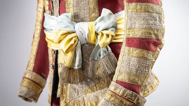Livrée d’apparat pour chevaux d’écurie, datant de 1782, au Livrustkammaren
