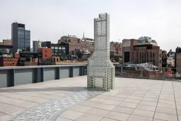 Kelly Akashi's terrace commission at the Whitney Museum