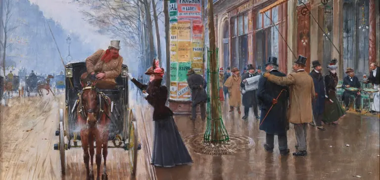 Œuvre impressionniste présentée dans Collecting Impressionism au LACMA