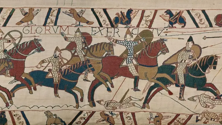 Detall del Tapís de Bayeux