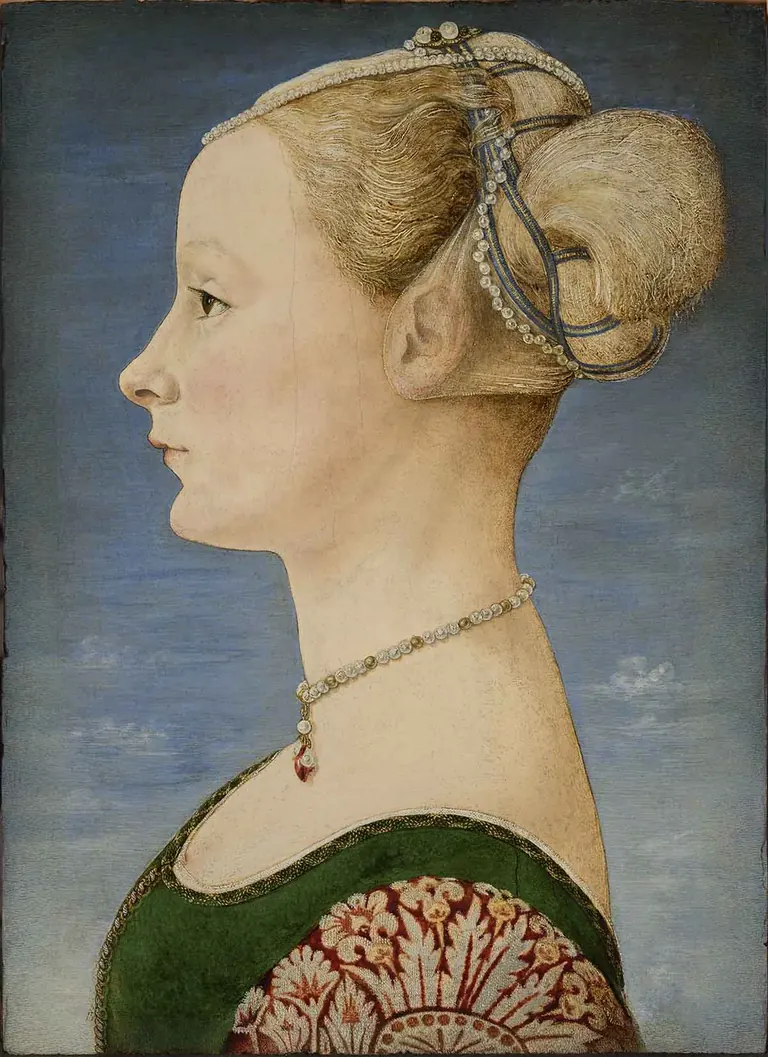 Piero del Pollaiolo, Portrait d’une jeune femme